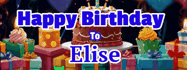 Happy Birthday Elise GIF