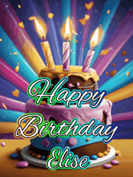 Happy Birthday Elise GIF