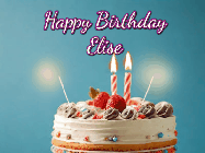 Happy Birthday Elise GIF