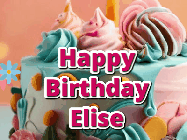 Happy Birthday Elise GIF