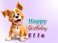 Happy Birthday Ella GIF