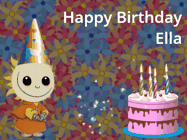 Happy Birthday Ella GIF