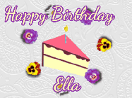 Happy Birthday Ella GIF