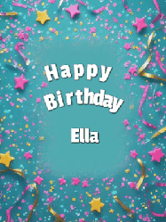 Happy Birthday Ella GIF
