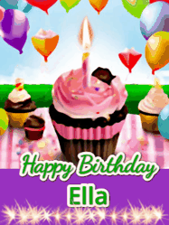 Happy Birthday Ella GIF