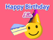 Happy Birthday Ella GIF