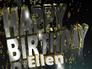 Happy Birthday Ellen GIF