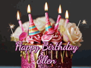 Happy Birthday Ellen GIF