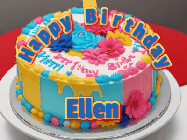 Happy Birthday Ellen GIF