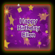 Happy Birthday Ellen GIF