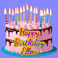 Happy Birthday Ellen GIF