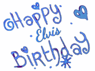 Happy Birthday Elvis GIF