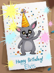 Happy Birthday Elvis GIF