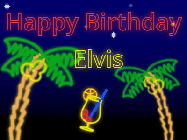 Happy Birthday Elvis GIF