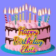 Happy Birthday Elvis GIF
