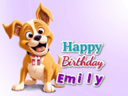 Happy Birthday Emily GIF