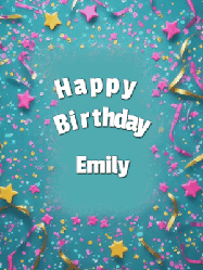 Happy Birthday Emily GIF
