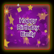 Happy Birthday Emily GIF