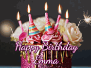 Happy Birthday Emma GIF