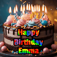 Happy Birthday Emma GIF
