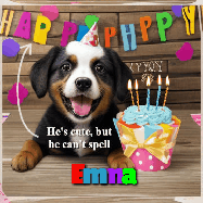 Happy Birthday Emma GIF
