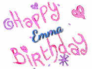 Happy Birthday Emma GIF