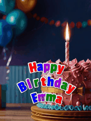 Happy Birthday Emma GIF