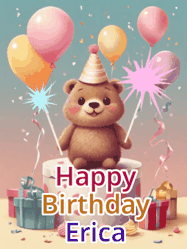 Happy Birthday Erica GIF