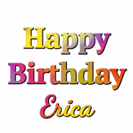 Happy Birthday Erica GIF