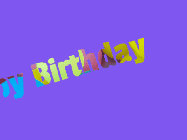 Happy Birthday Erica GIF: Spinning text over a birthday balloon background. Customize this animated birthday gif with name.