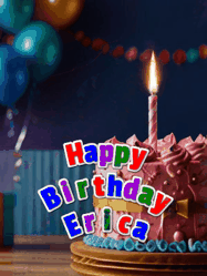 Happy Birthday Erica GIF