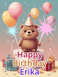 Happy Birthday Erika GIF