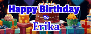 Happy Birthday Erika GIF