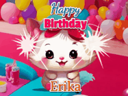 Happy Birthday Erika GIF