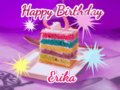 Happy Birthday Erika GIF 133