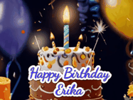 Happy Birthday Erika GIF