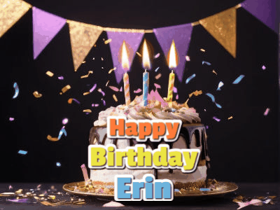 Happy Birthday Erin GIF 71