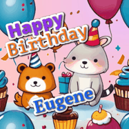 Happy Birthday Eugene GIF