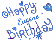 Happy Birthday Eugene GIF