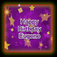 Happy Birthday Eugene GIF