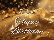 Happy Birthday Evan GIF