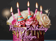 Happy Birthday Evelyn GIF