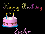 Happy Birthday Evelyn GIF