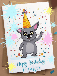 Happy Birthday Evelyn GIF