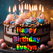 Happy Birthday Evelyn GIF