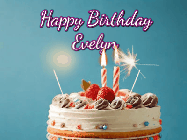 Happy Birthday Evelyn GIF