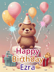 Happy Birthday Ezra GIF