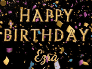 Happy Birthday Ezra GIF