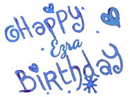 Happy Birthday Ezra GIF