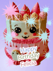 Happy Birthday Felicia GIF